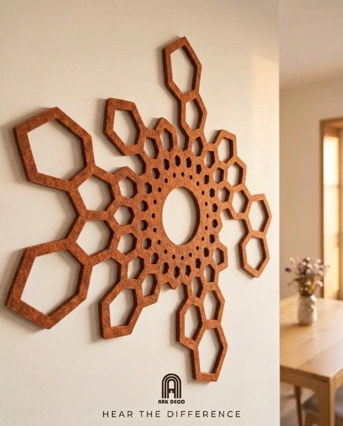 Hushex · Terracotta vilt · Woonkamer
